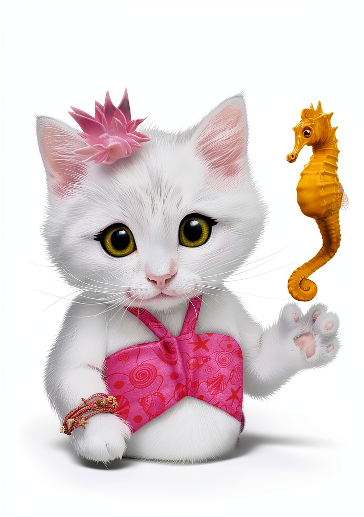 Installing Purrmaids Book 3 The Cat‑Mermaid Adventure by Random House on a wooden desk