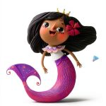 Little Simon Mermaid Tale eBook Preschool Children’s Fantasy Book-0