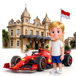 Leo's First Ride: A Children's Motor Sports Book for 3-12 Years-0