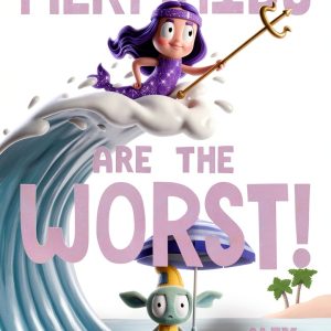 The Worst! Mermaid Book by Simon & Schuster Children’s Print Replica-0