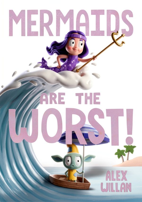 The Worst! Mermaid Book by Simon & Schuster Children’s Print Replica-0