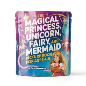 Princess Unicorn Fairy Mermaid Storybook Vol 1 Tales for Kids 4-8-0