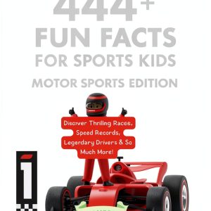 Fun Facts Sports Kids Book 4 - Motor Sports Trivia for Ages 7-17-0