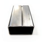 Harness Machine & Fab Steel Tube 12x4x0.04in Industrial Pipe-0