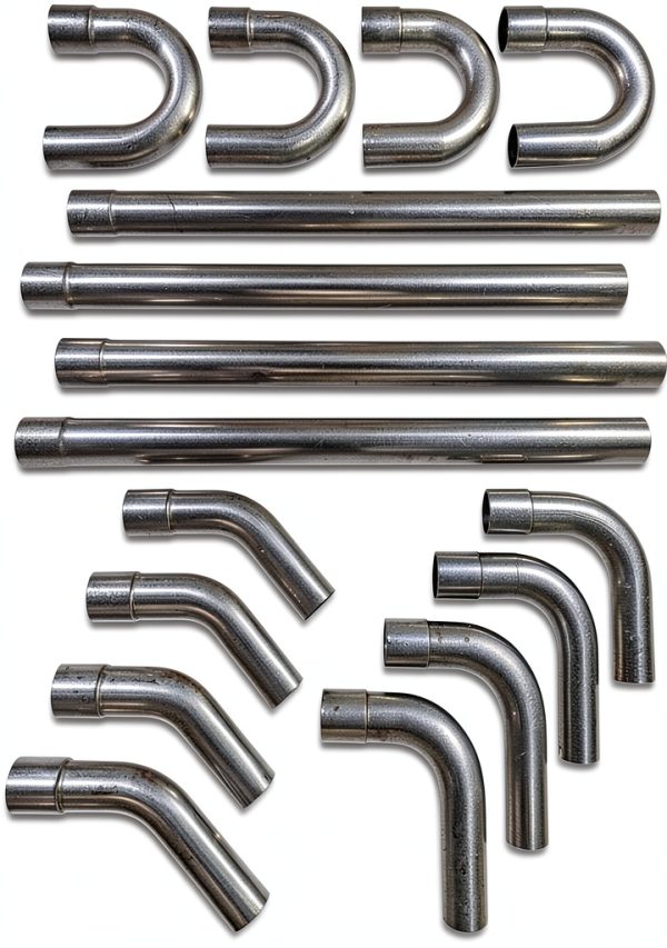 3" OD Straight Exhaust Tube 48in 4ft - Tube Warehouse 18G-3